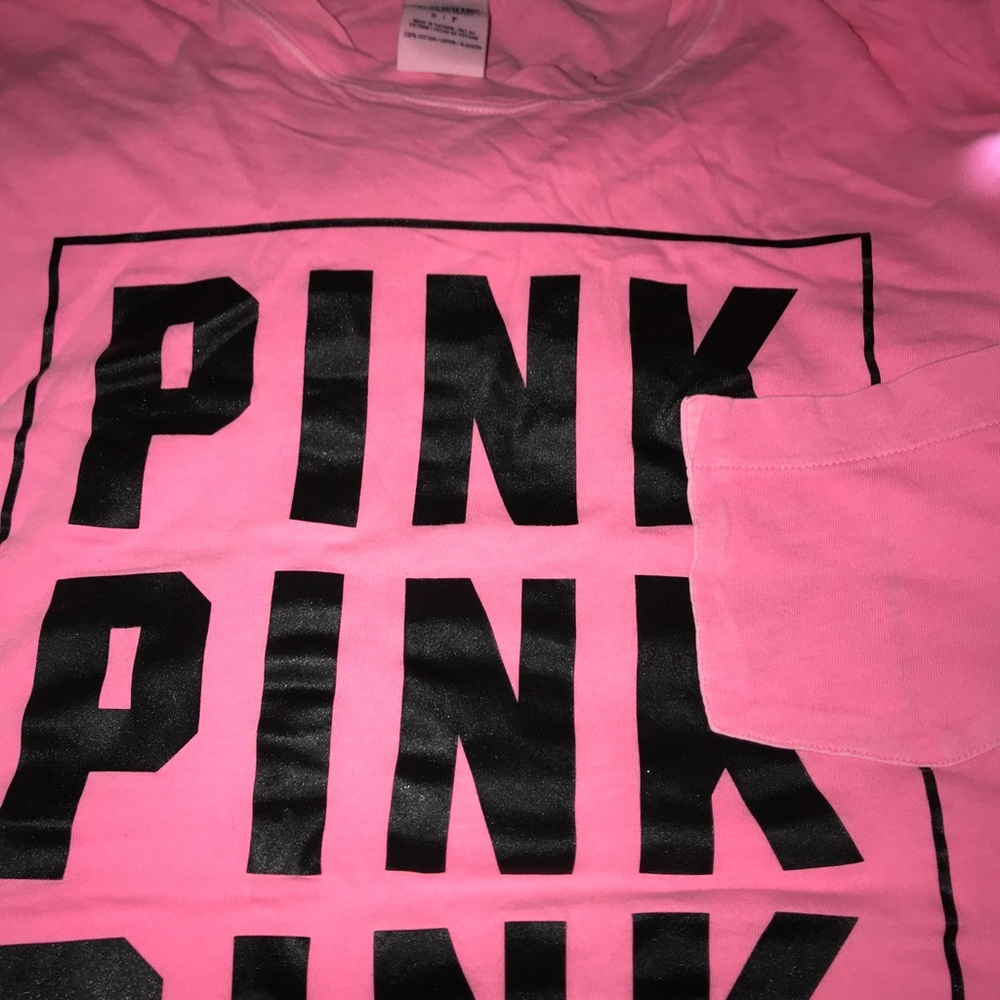 Pink l/s tee ❤️❤️